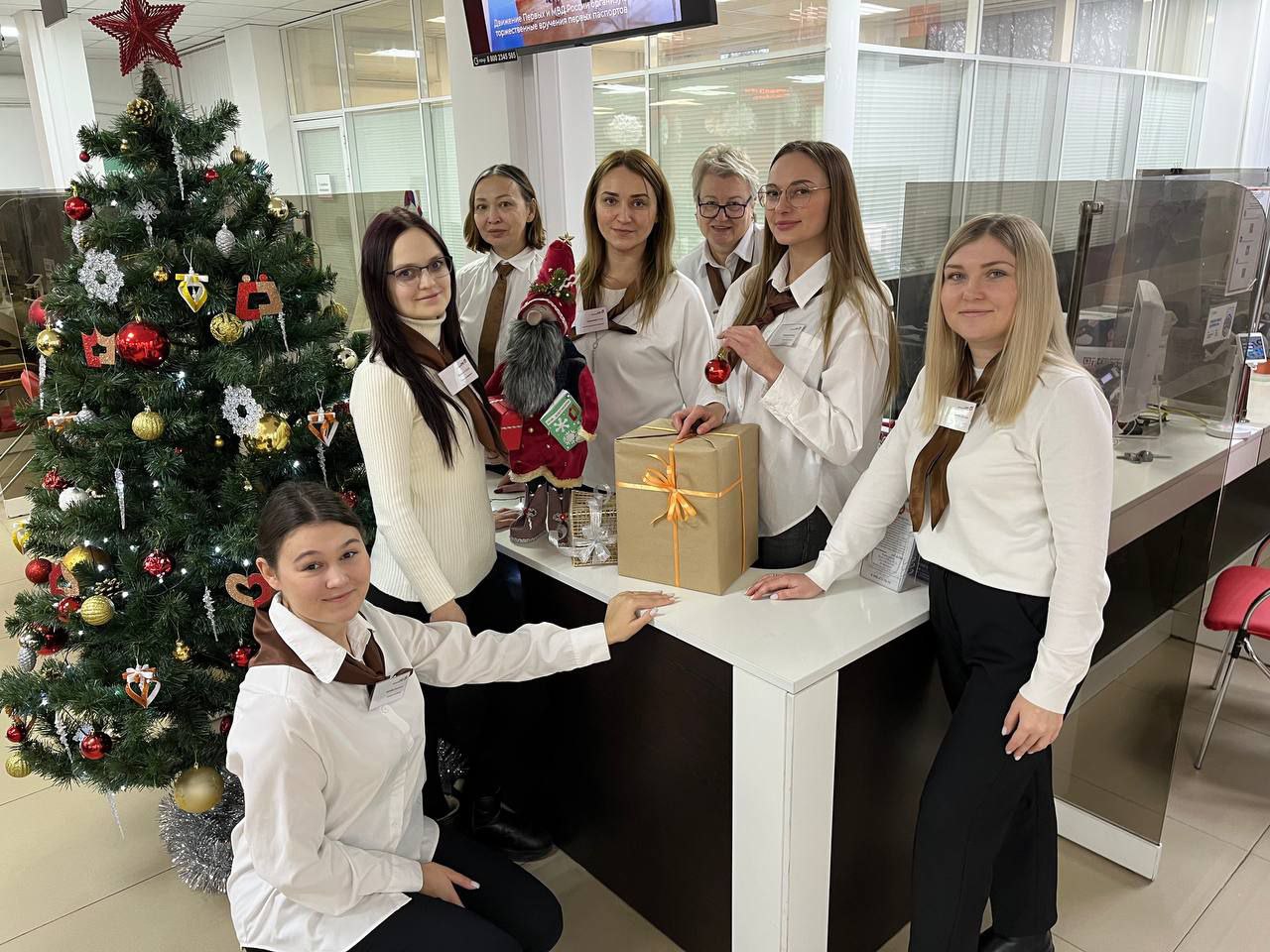 В МФЦ муниципального округа Чехов царит новогоднее настроение!